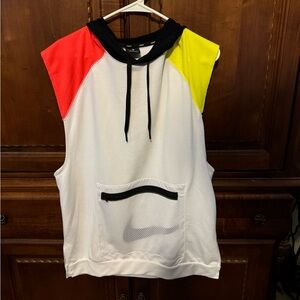 Nike multi color sleeveless sweatshirt